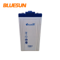 Batterie 12v 200ah d&#39;électrolyte de gel de plat tubulaire de longue durée de Bluesun